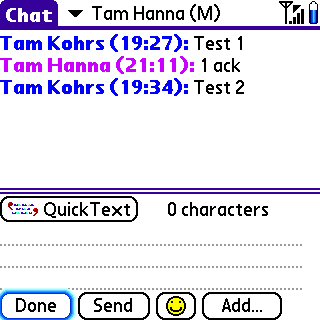 3a Nokia Conversation beta   threaded SMS powered by Nokia
