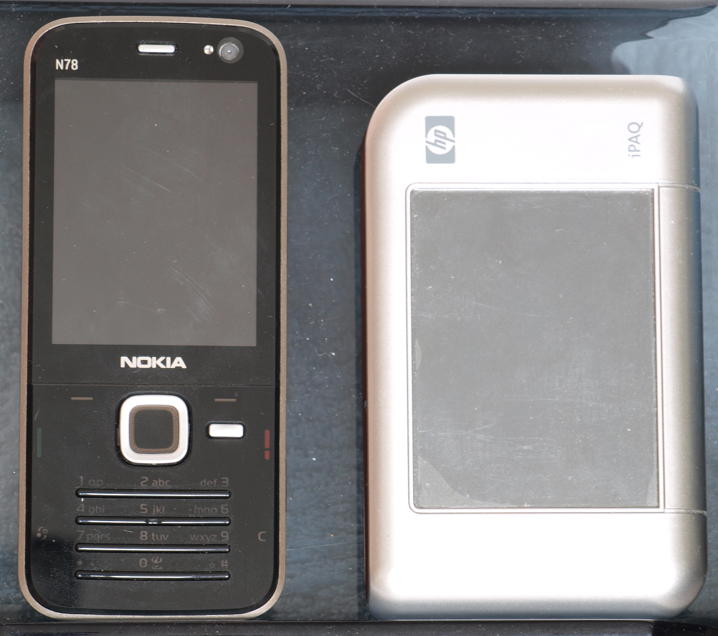 Finnish telecommunications firm nokia, first chars of HP Nokia N81 car