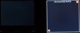 0e Nokia E63 review   screen