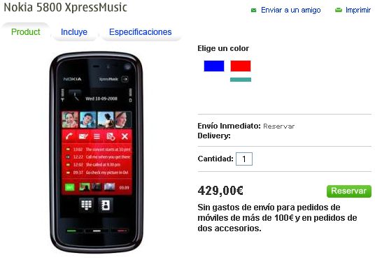 Unbenannt Nokia 5800 XpressMusic   more expensive than expected