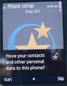 nokia n86 setup 3 Nokia N86 review – first impressions