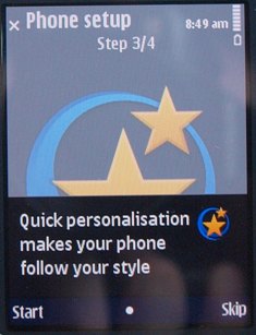 nokia n86 setup 4 Nokia N86 review – first impressions