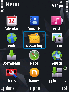 nokia n86 menu Nokia N86 8MP review – software