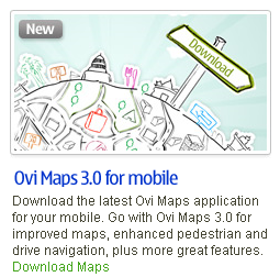ovi maps 30 Ovi Maps 3.0 for S60 released