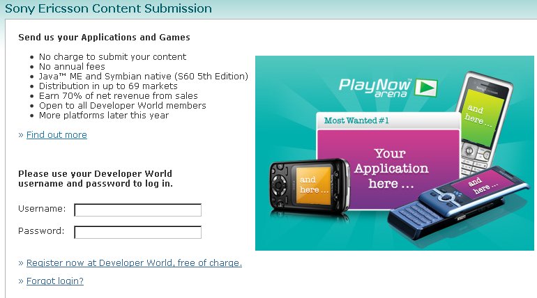 seshop Sony Ericsson unveils App store, targets S60