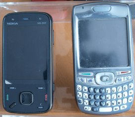nokia n86 vs treo680 1 Nokia N86 review – size