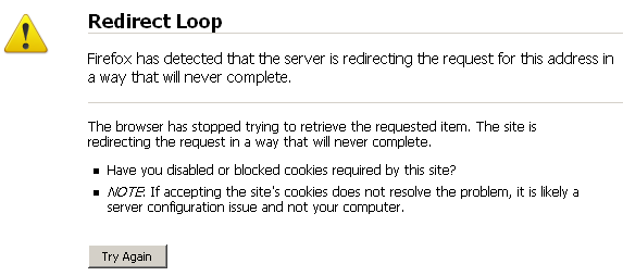  Fix Forum Nokia redirection issues with FireFox