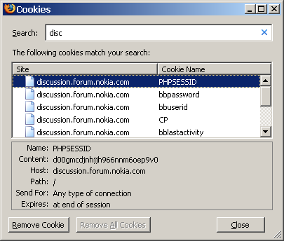  Fix Forum Nokia redirection issues with FireFox