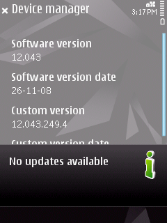 n96 update Nokia E51 / Nokia N96 get firmware updates
