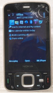nokia n96 review front Nokia N96 review   physical