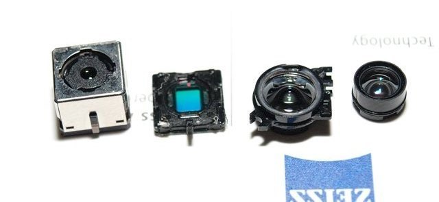 cellphone ccd sensor Cell phone cameras   taken apart