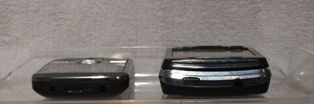 nokia c5 vs xperia x1 2 Nokia C5 review   size