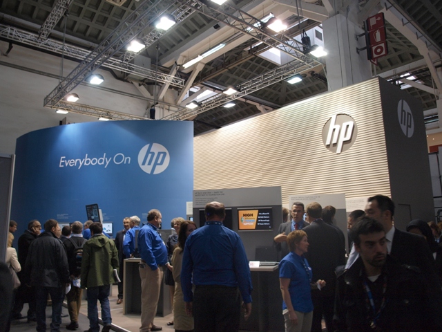  Mobile World Congress 2012   HPs booth